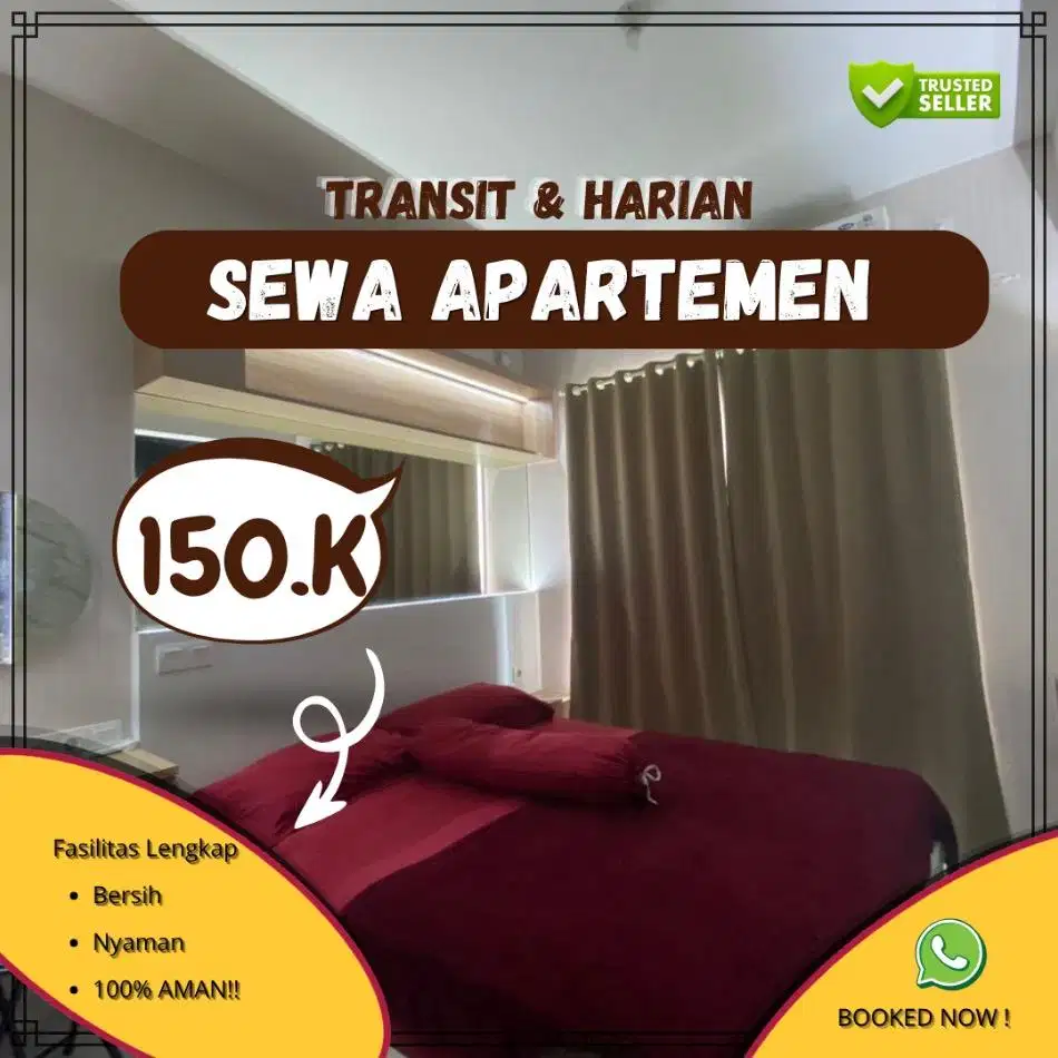 Sewa Apartemen Harian Bassura City Jakarta Timur Termurah