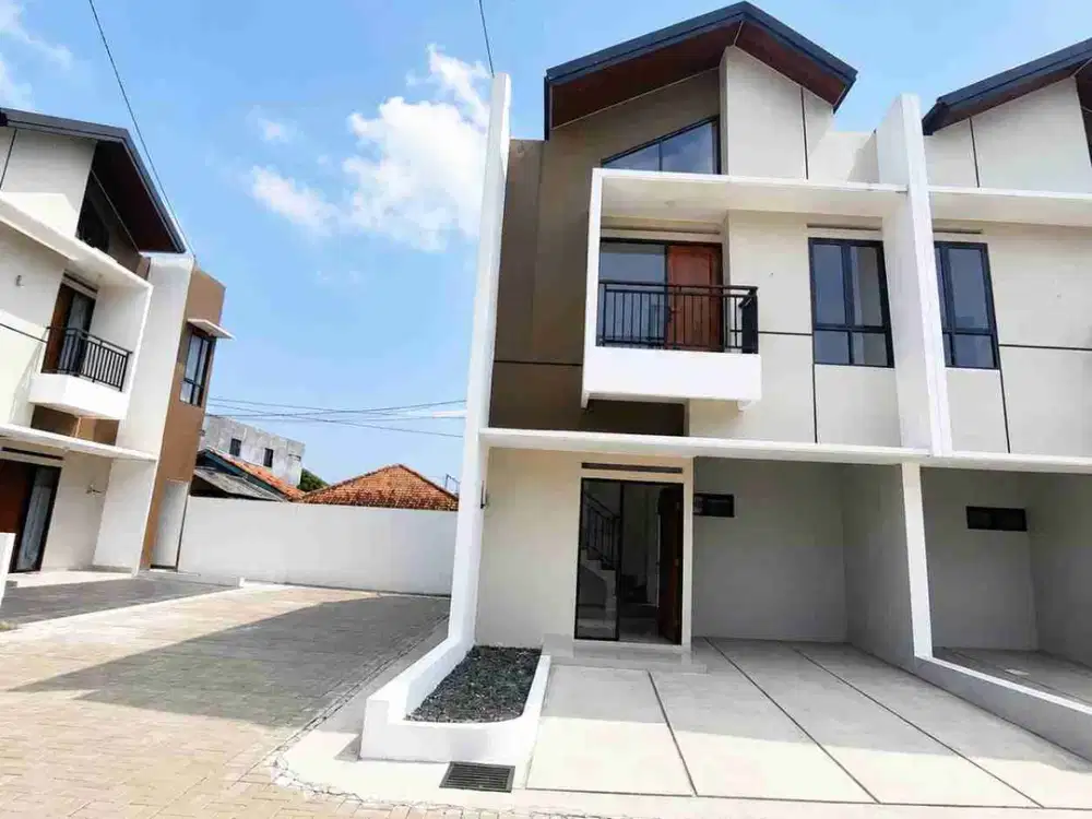 Jual Rumah Baru Cluster di Pocis Tangerang Selatan, Tangsel Murah 2 Lantai Bisa KPR