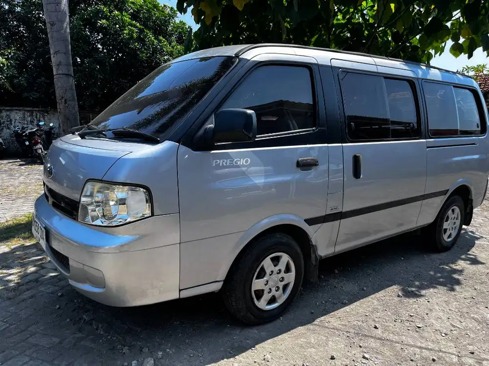 KIA Pregio 2012 Minibus D – Plat Hitam, Pajak Hidup, KM 160rb Istimewa