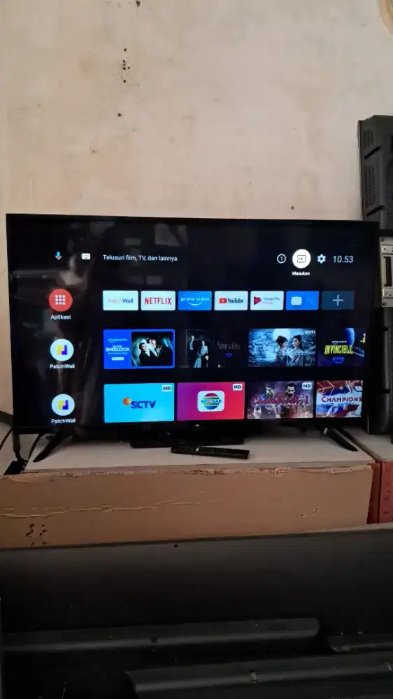 Dijual tv MI 43 android tapi mash analog