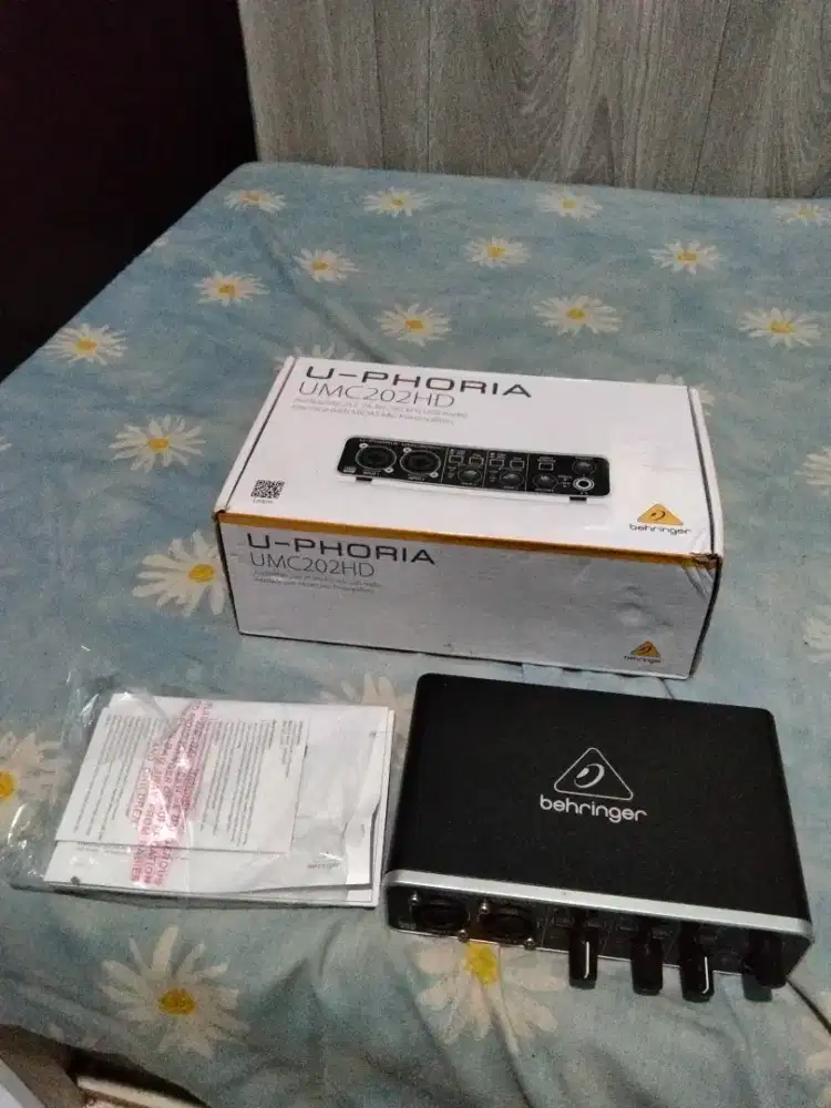 Soundcard behringer umc 202 hd