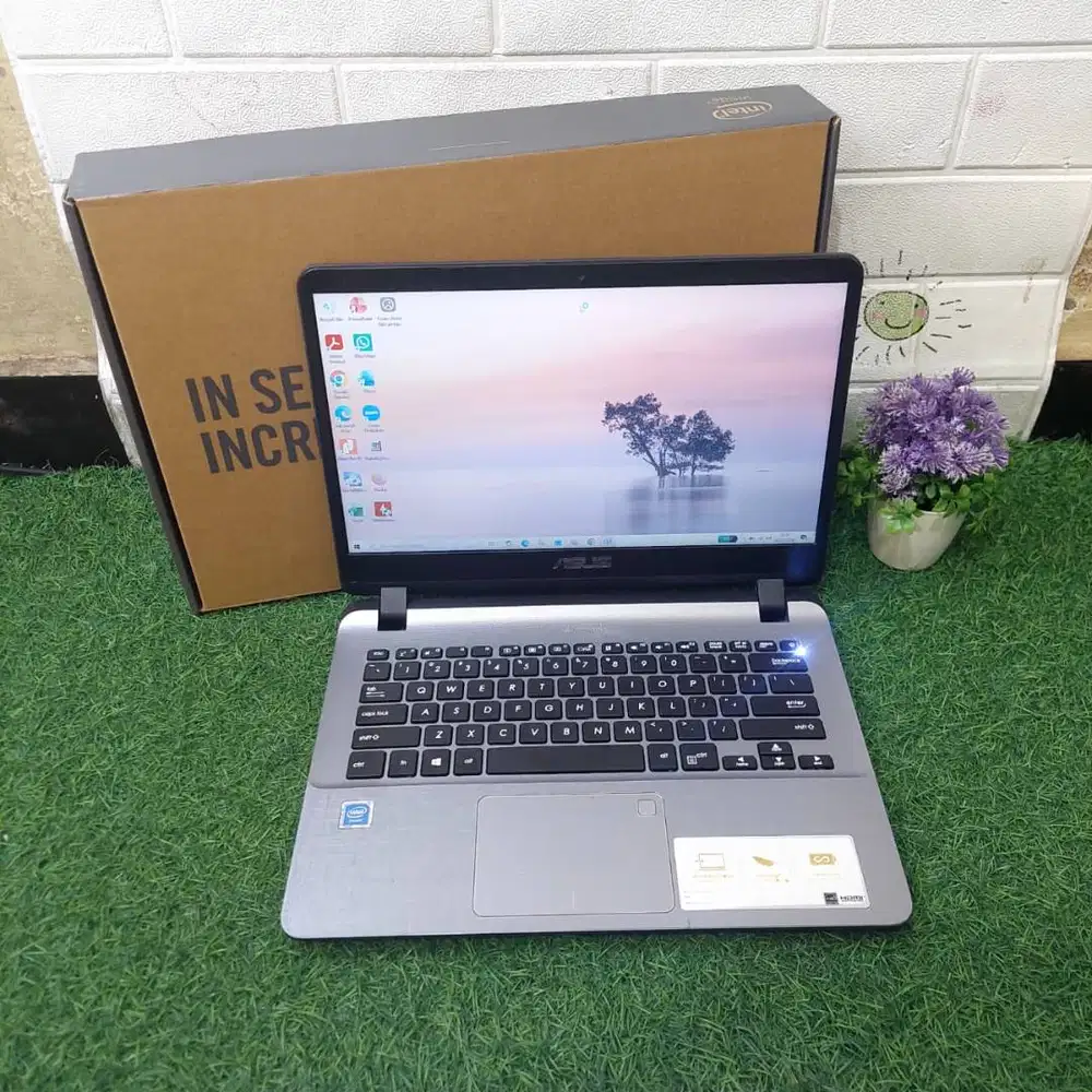 ASUS A407M INTEL CELERON N4000 RAM 8GB SSD 256GB