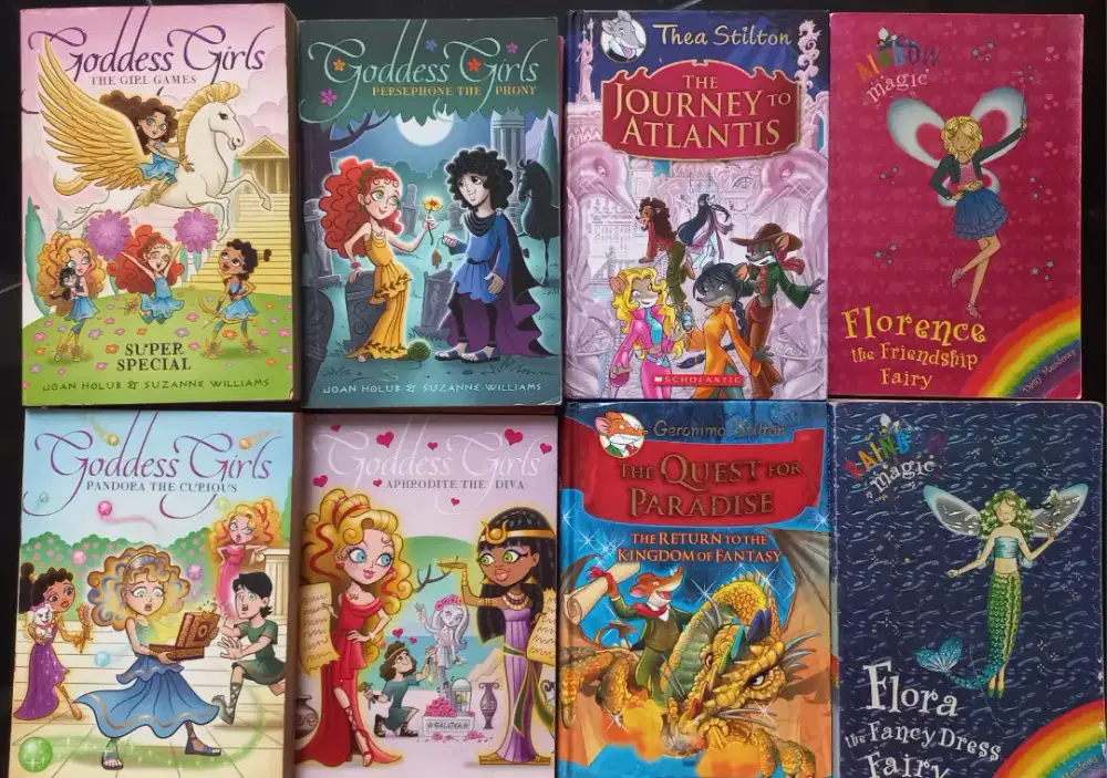 Buku KOLEKSI Goddess Girl - Rainbow Magic - Schlolastic