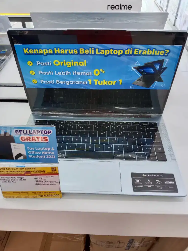 Laptop Acer AL 14-37P Kredit Proses 5Menit