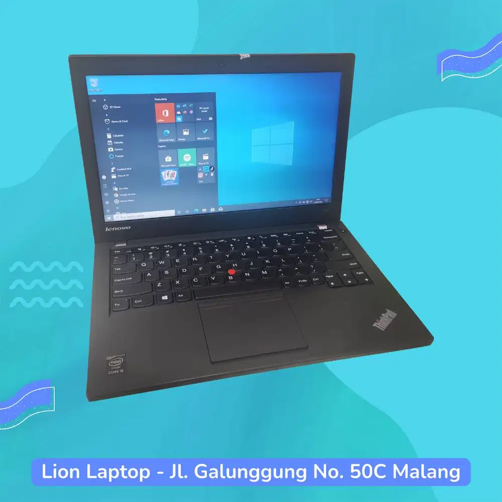 RAM 8GB SSD 256GB Core i5 Murah Lenovo Thinkpad X240 [06|07]