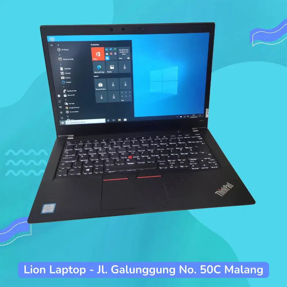 RAM 8GB Core i5 gen 8 Lenovo Thinkpad T480s SLIM [06|07]