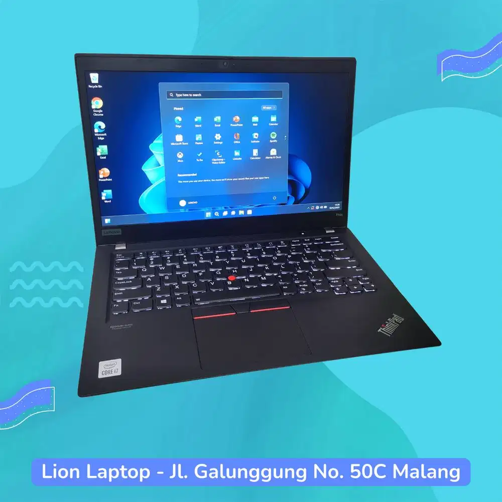 RAM 16GB Core i7 Gen 10 Slim SSD 256GB Lenovo Thinkpad T14S [06|07]