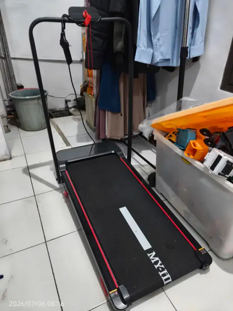 TREADMILL MY-HI T3 HITAM – KONDISI MULUS