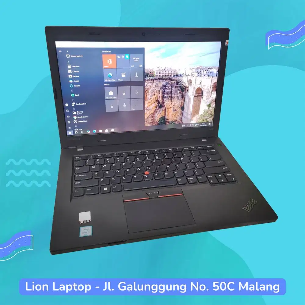 RAM 8GB Core i5 SSD Murah Lenovo Thinkpad L470 [06|07]