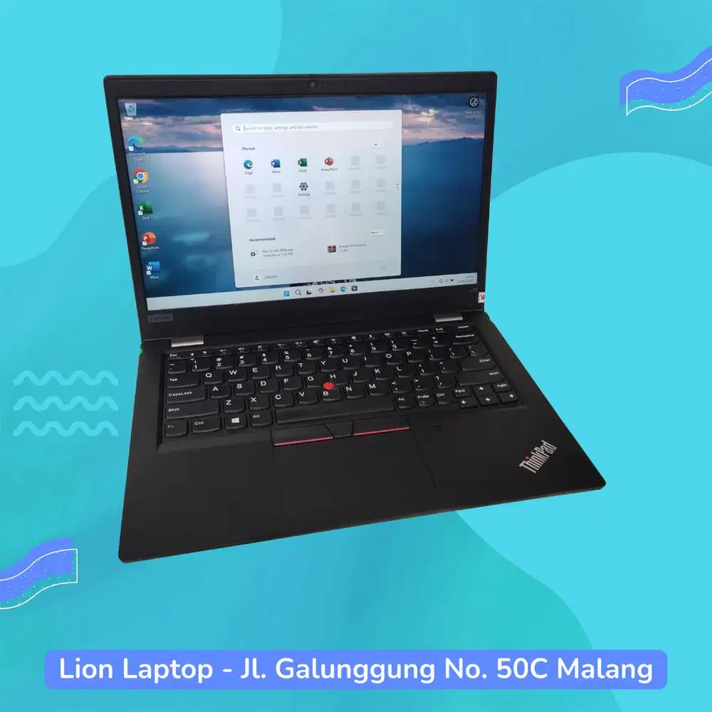 i5 Gen 10 Slim RAM 8GB SSD 256GB Lenovo Thinkpad L13 [06|07]