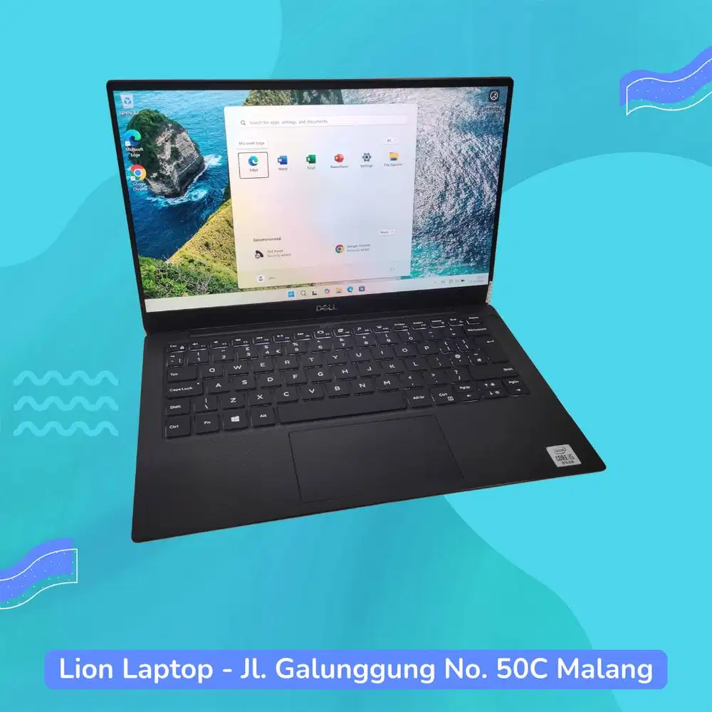 Slim & Ringan Core i5 gen 10 RAM 8 SSD 256 DELL XPS 13 7390 [06|07]