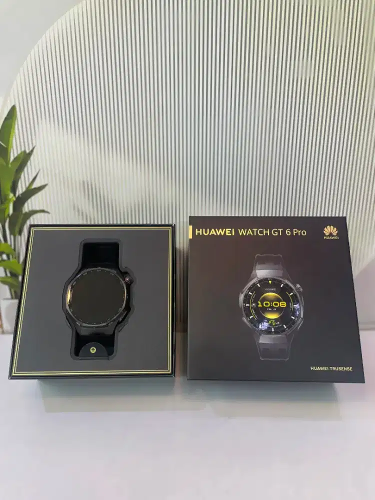 Huawei Watch GT 6 pro 46mm black garansi on
