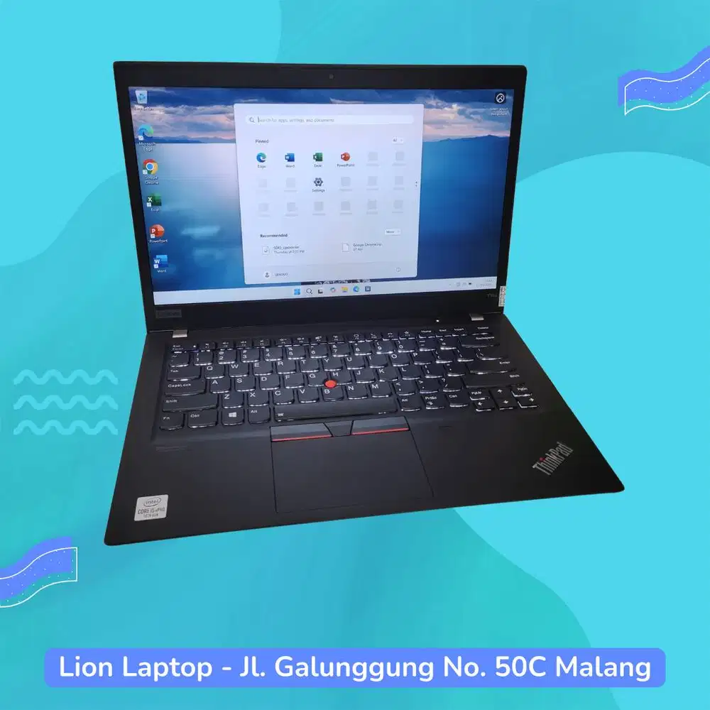 RAM 16GB Slim Core i5 Gen 10 SSD 256GB Lenovo Thinkpad T14s [06|07]