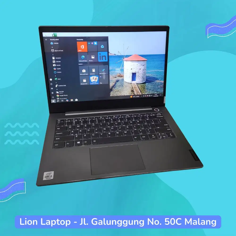 Core i5 Gen 10 SSD 256GB Slim Lenovo Thinkbook 14-IML [06|07]