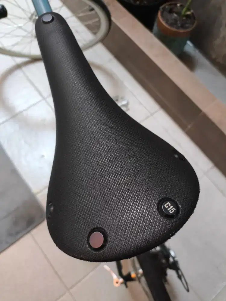 SADEL BROOKS CAMBIUM C15 BLACK PRELOVED  ORIGIBAL