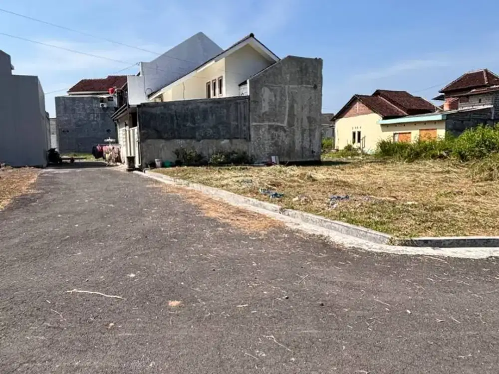 JUAL TANAH PEKARANGAN MURAH SERTIFIKAT SHM READY DI BAKI SUKOHARJO DEKAT SOLOBARU