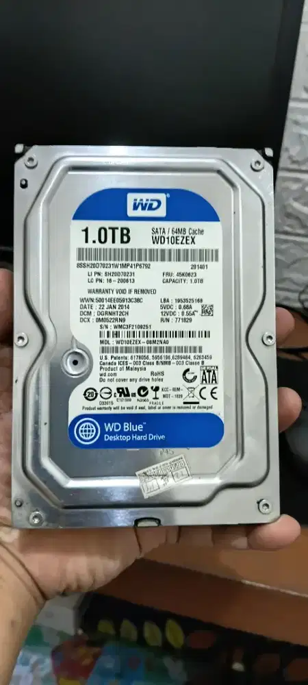 Hardisk Internal WD Blue 1TB