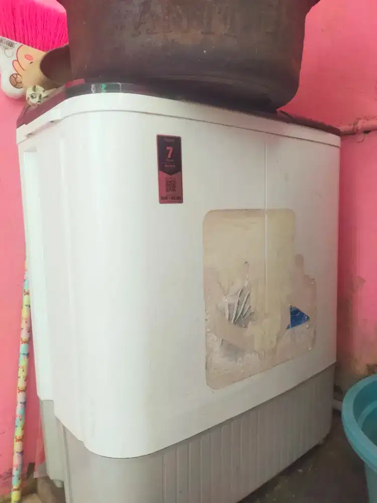 mesin cuci 2 tabung