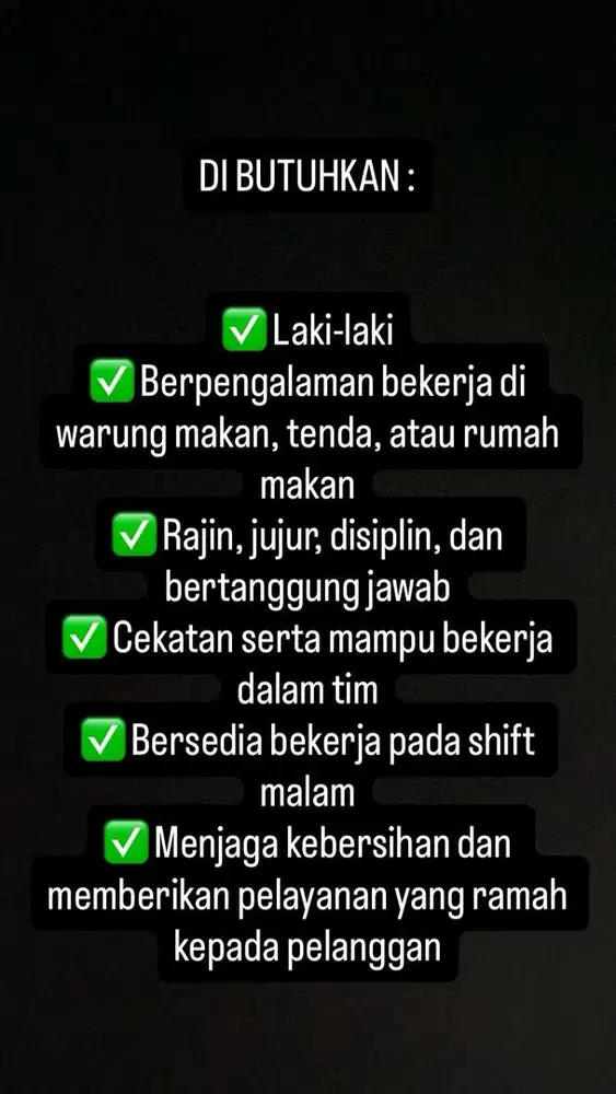 lowongan pekerjaan