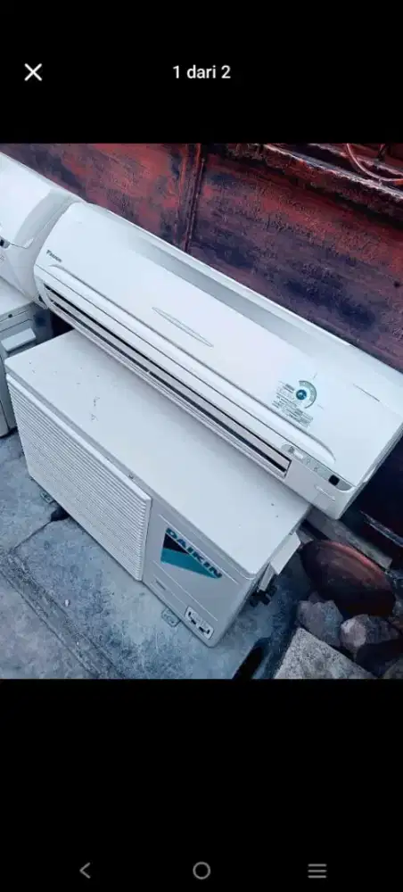 Jual ac Daikin 3/4 pk lowwat 590 watt kondisi 95% ori semua