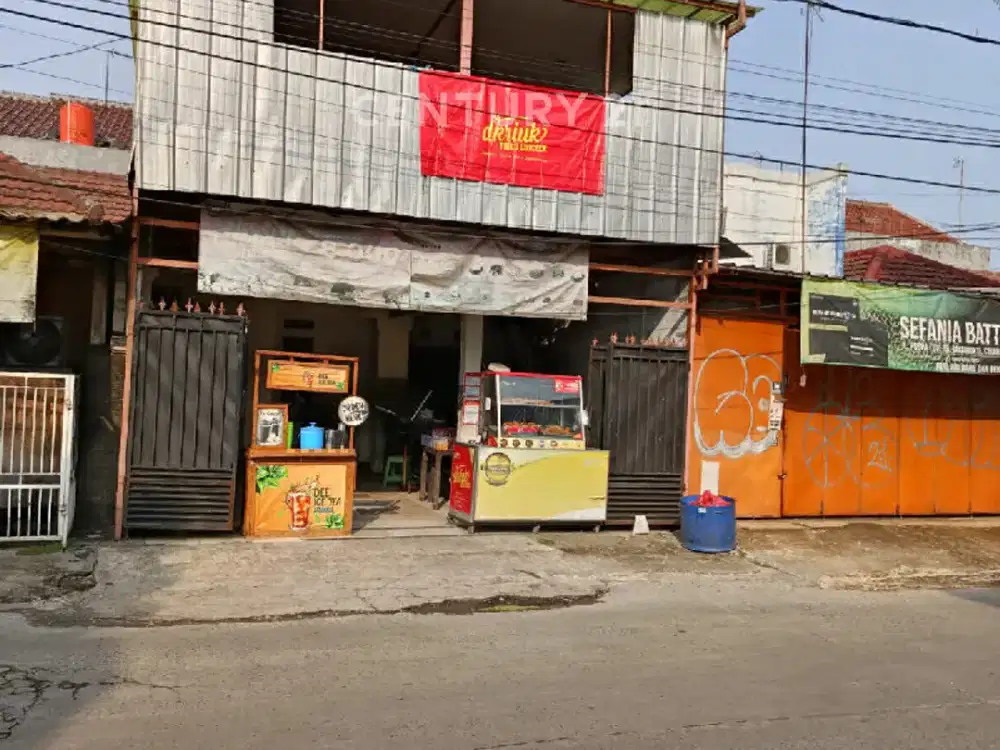 ​Rumah Usaha Dua Lantai Pinggir Jalan Raya Jayamukti Cikarang Pus