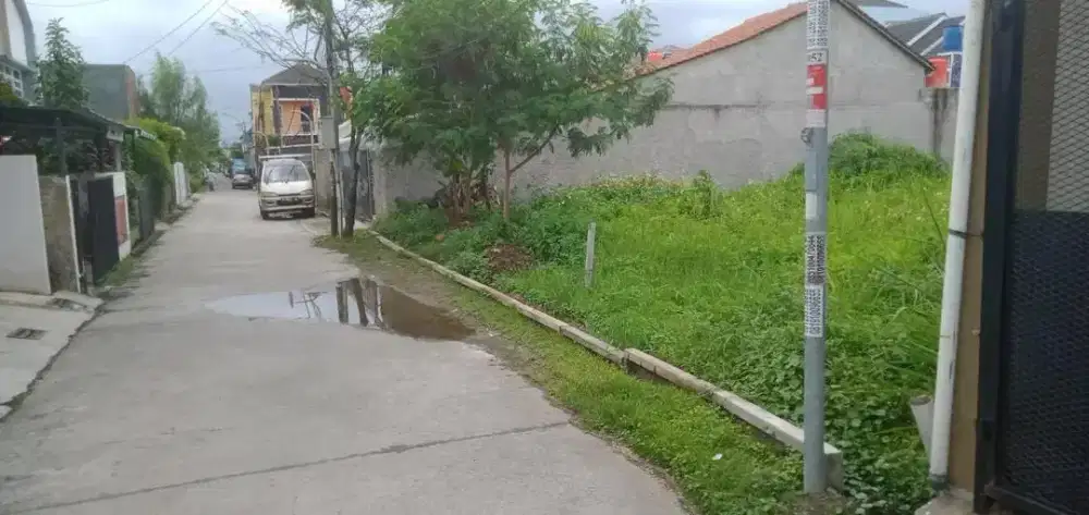 Tanah murah dekat Al Ghifari di komplek permata bumi arcamanik