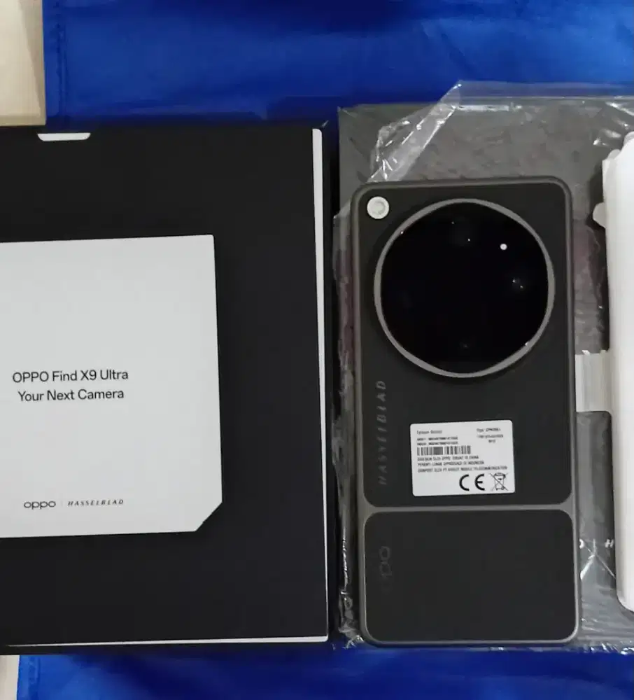oppo find x9 ultra 512 GB hanya buka box.  garansi resmi Indonesia