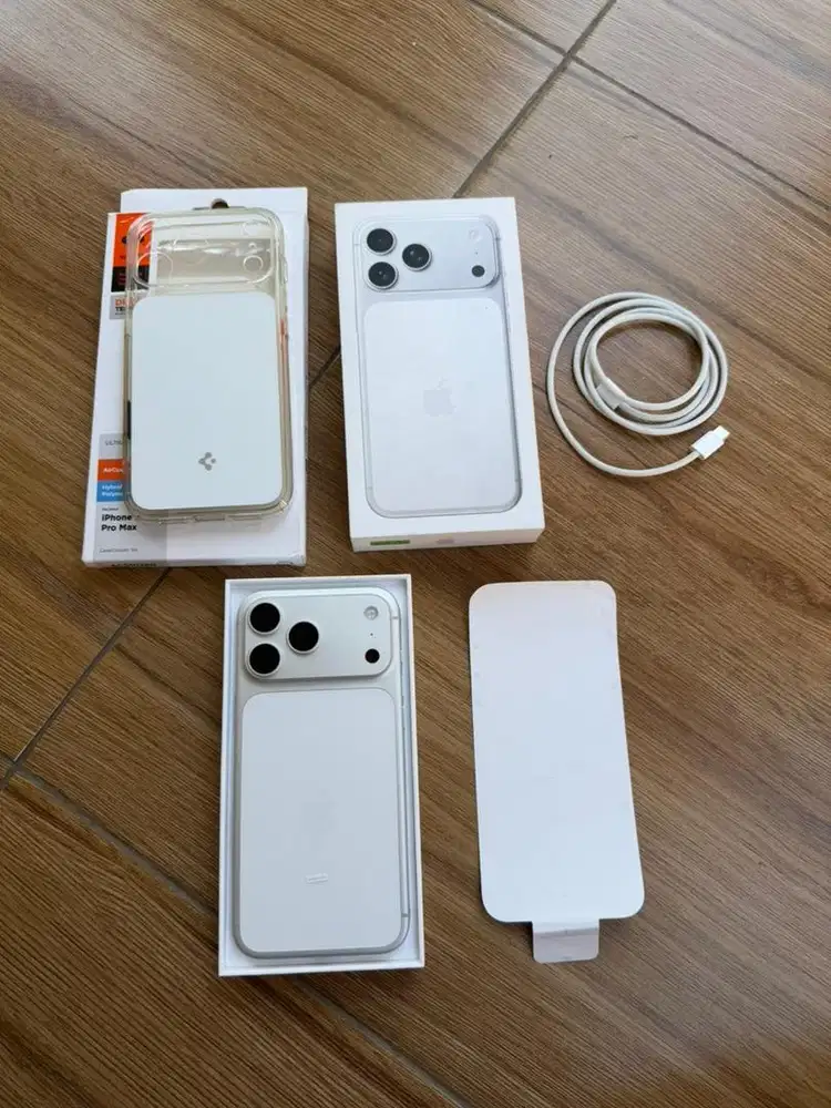 iphone 17 pro max 256gb silver baru 2 minggu ibox