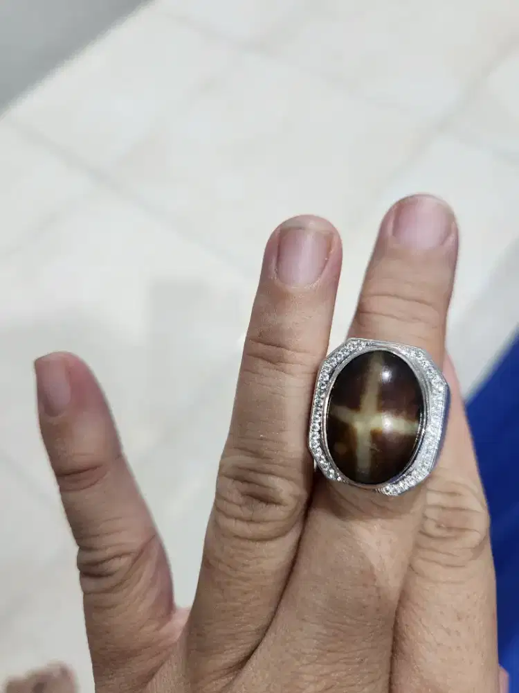Cincin tapak jalak asli padang