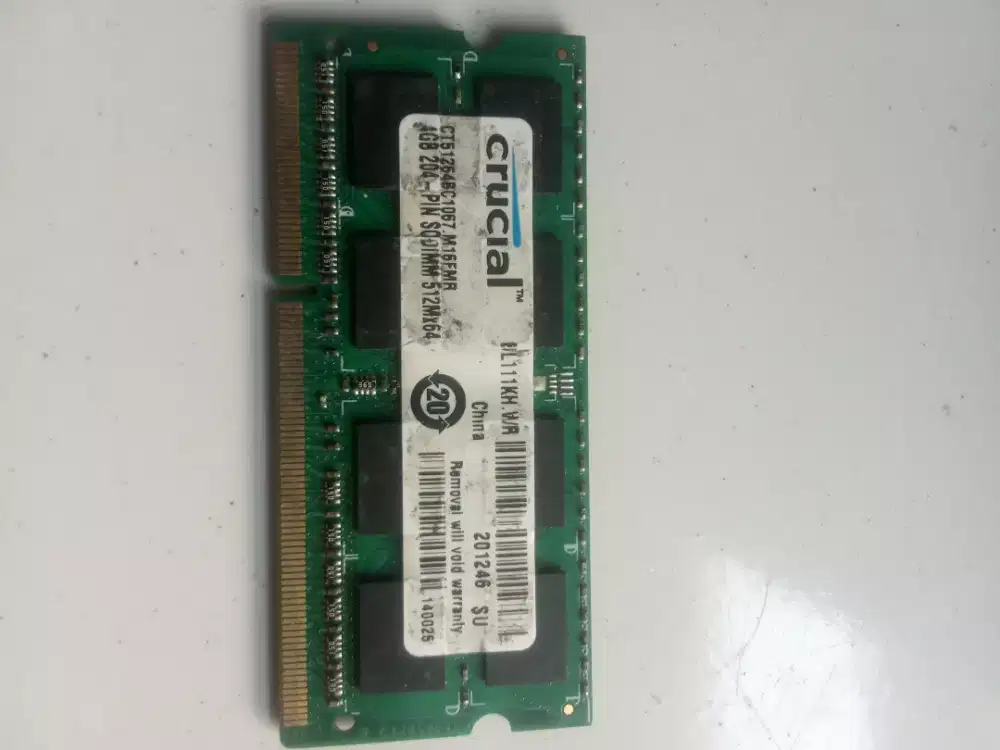 Ram laptop DDR3 4gb