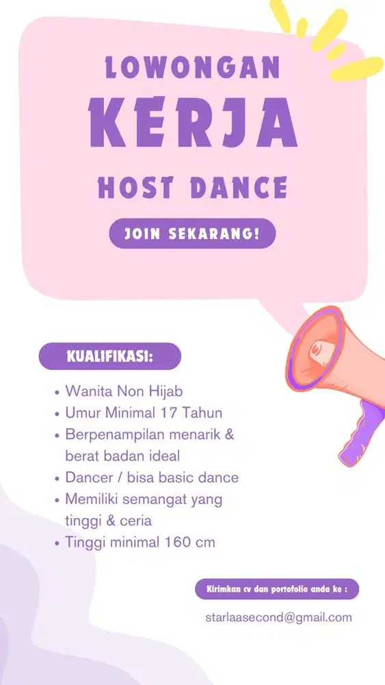 host live dancer