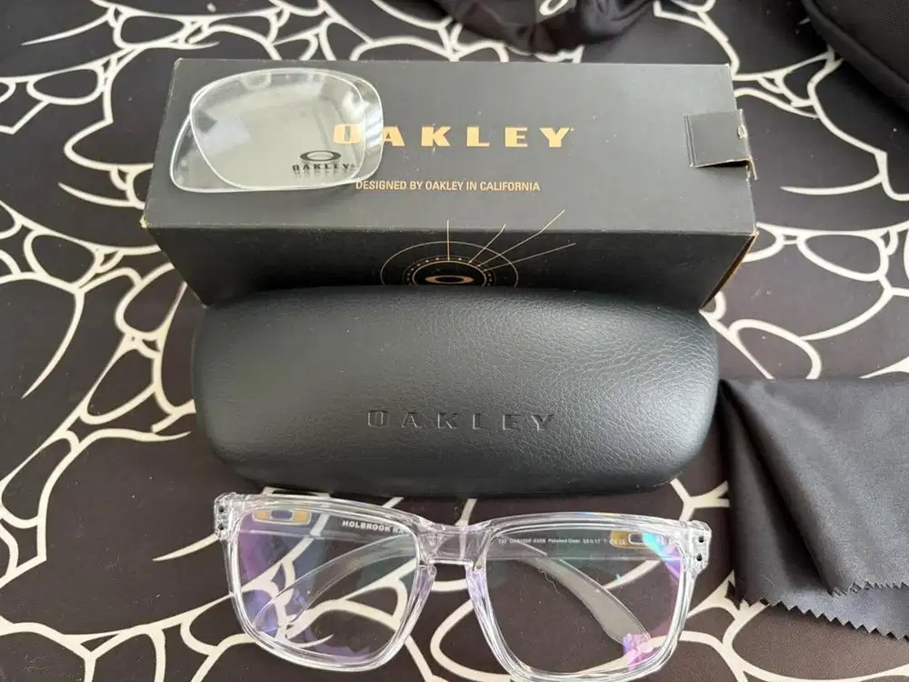 kacamata oakley HOLBROOK RX A clear original