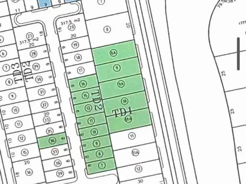 dijual kavling murah Citraland Raffles garden luas 700 an