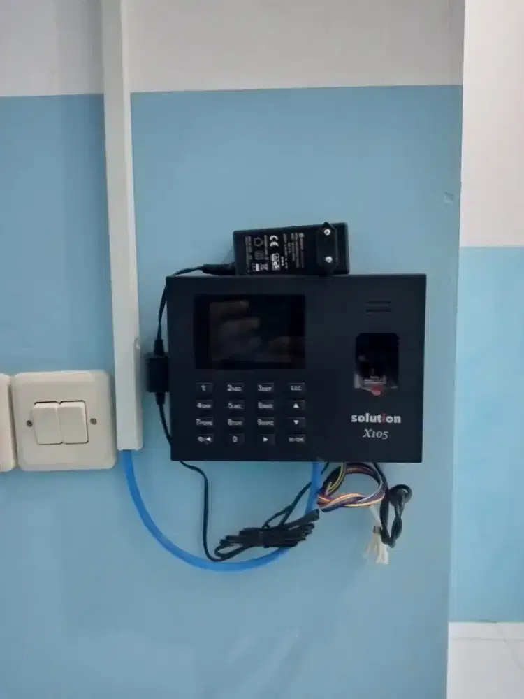 Pemasangan absen sidik jari solution tegal