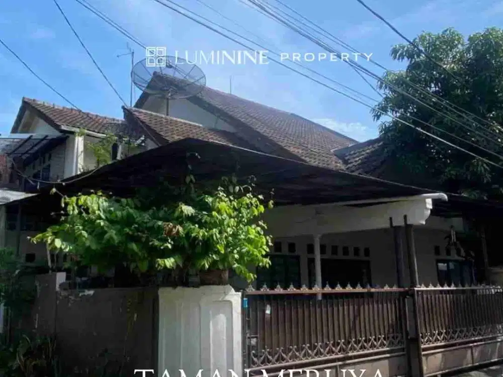 DIJUAL RUMAH HOOK DI TAMAN MERUYA ILIR, JAKARTA BARAT (MP)