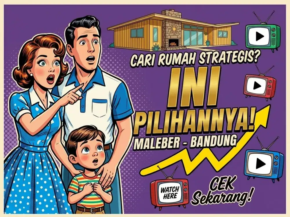 JUAL RUMAH DI MALEBER, GARUDA, DADALI, BANDUNG KOTA.