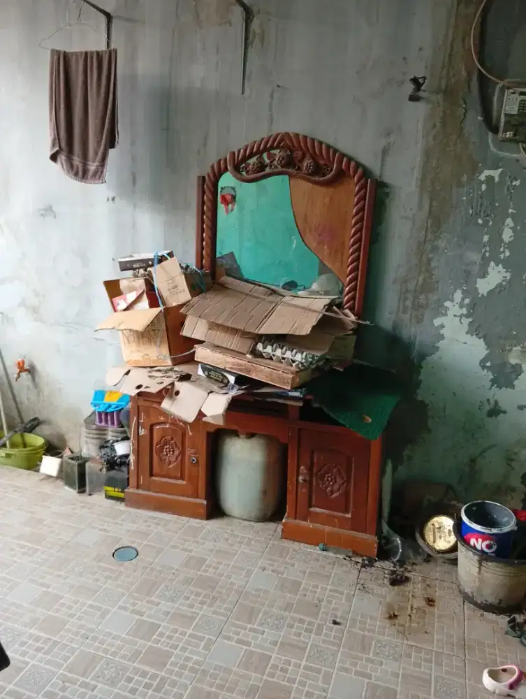 Meja rias kayu jati
