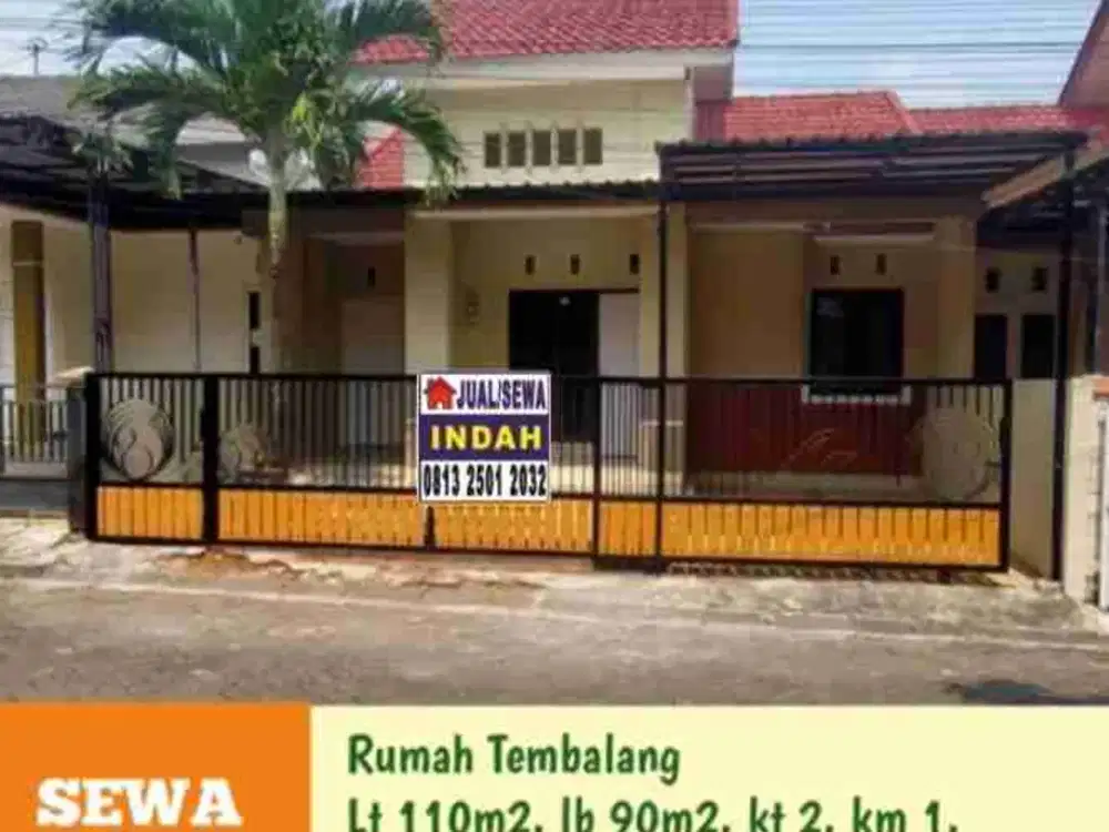 Disewakan Rumah Cantik Semi Furnish Dekat Kampus Undip Tembalang