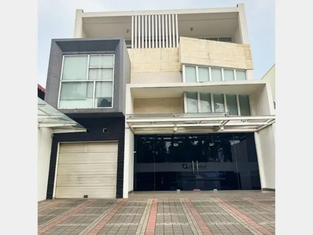 Dijual Bangunan Kantor 3 Lantai Anggrek Loka BSD Full Furnished