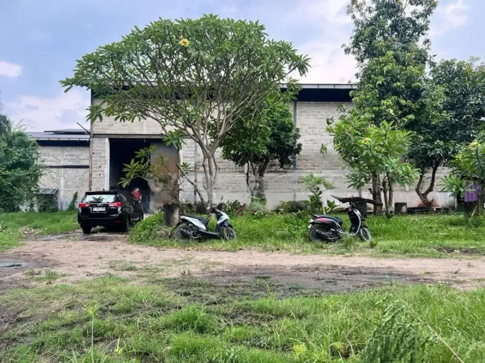 Gudang + Bangunan 2 Lantai Siap Pakai di Tangerang