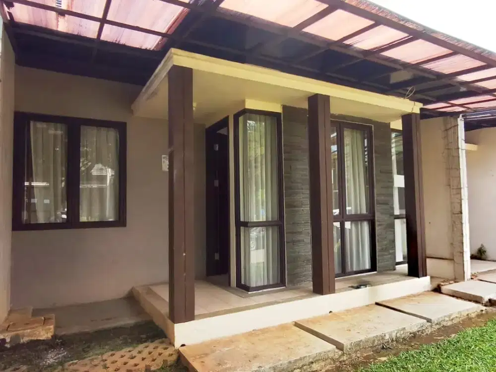 Rumah Minimalis Siap Huni Di Cluster The Breeze Sentul City (LT 120 M2) SHGB