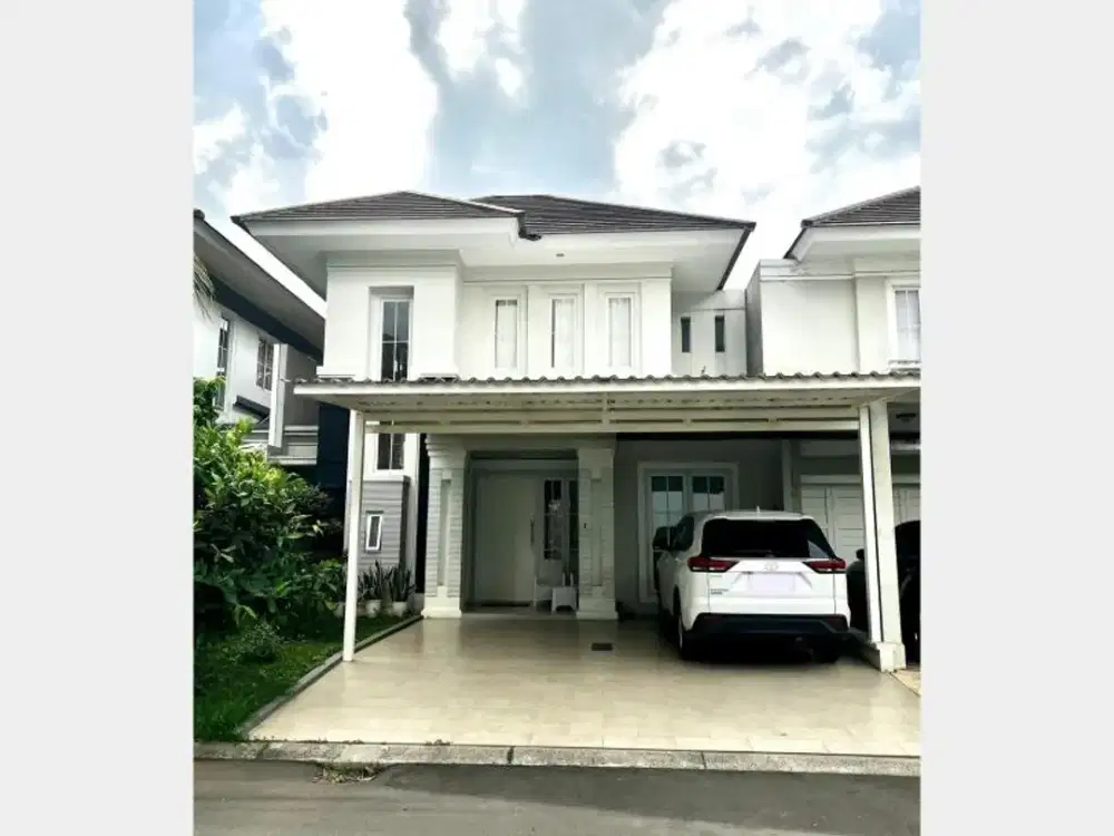 Rumah 2 Lantai Dijual Cantik Siap Huni Sutera Olivia Alam Sutera