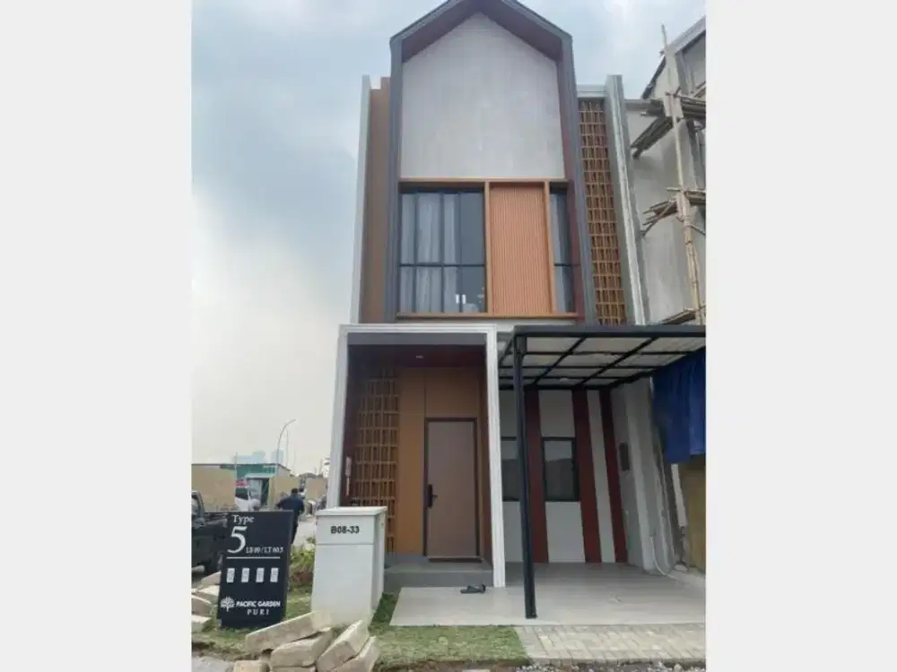 Dijual Rumah 3 Lantai Pacific Garden Puri Cluster Damar, Meruya