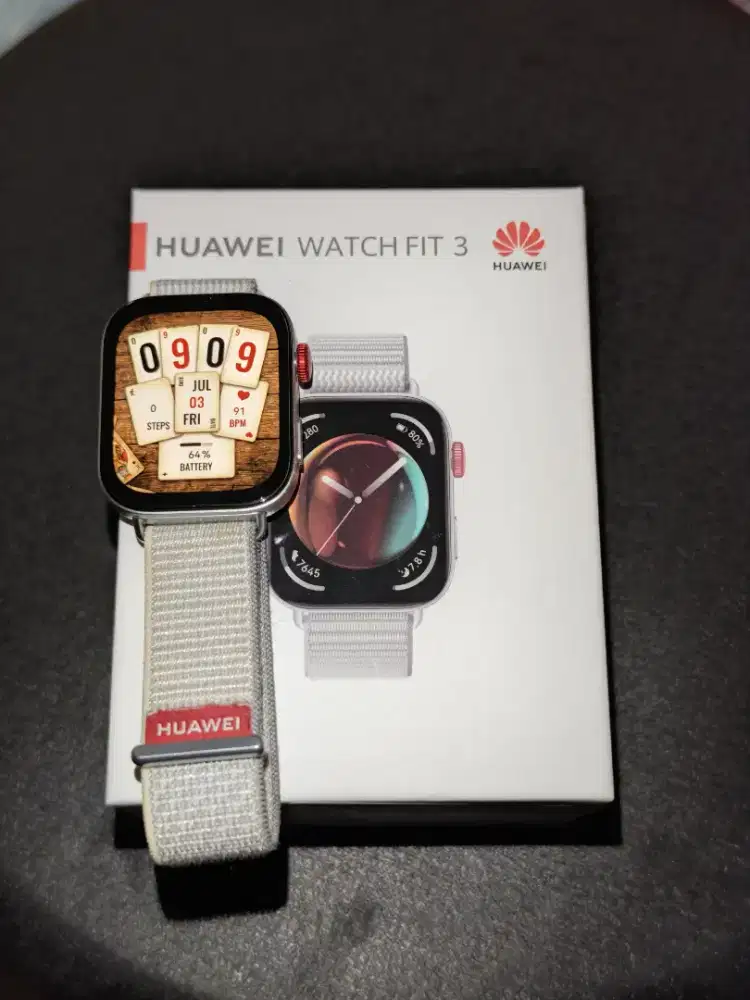 Huawei Watch Fit 3 Grey - Second Preloved