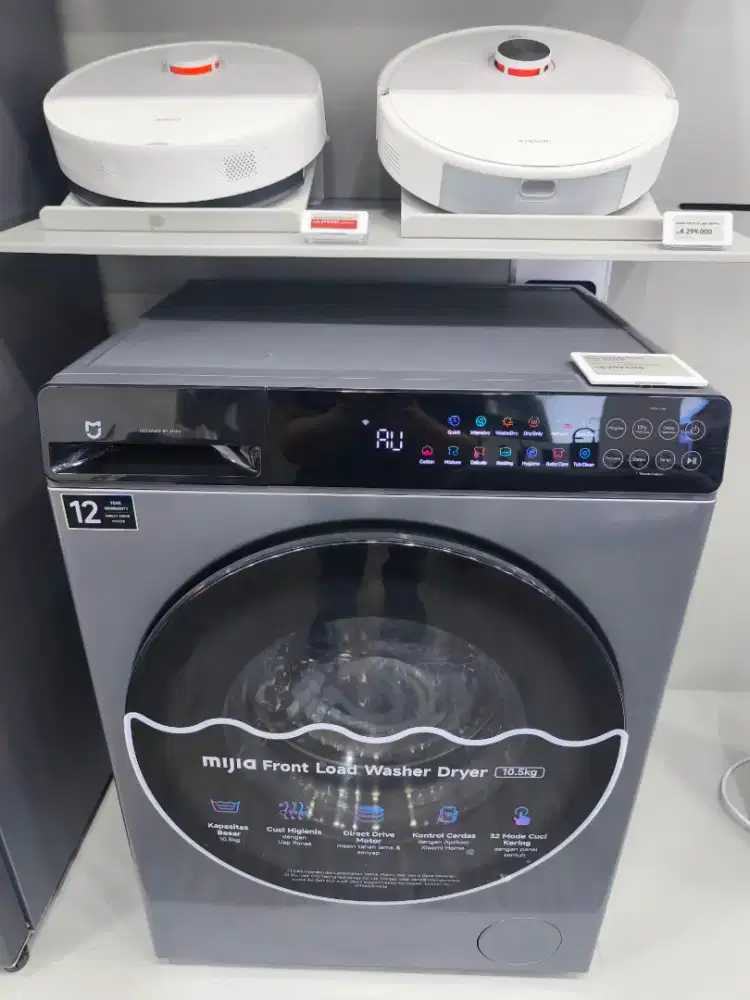 Xiaomi Mijia Front Load Washer Dryer 10.5kg New Garansi Resmi