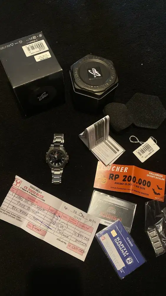 G-Shock G-Steel GST-B500D-1A Original Fullset Like New