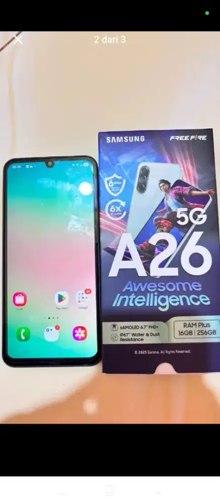 Samsung a26 tipe tinggi