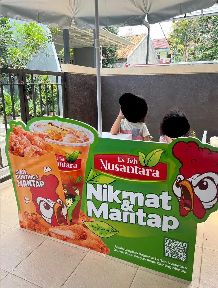[preloved] paket usaha es teh nusantara ayam gunting