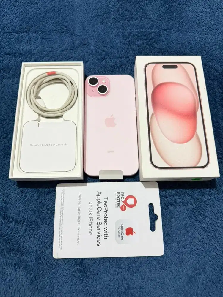 iphone 15 128gb ibox fullset like new tambahan garansi tecprotec 1 thn