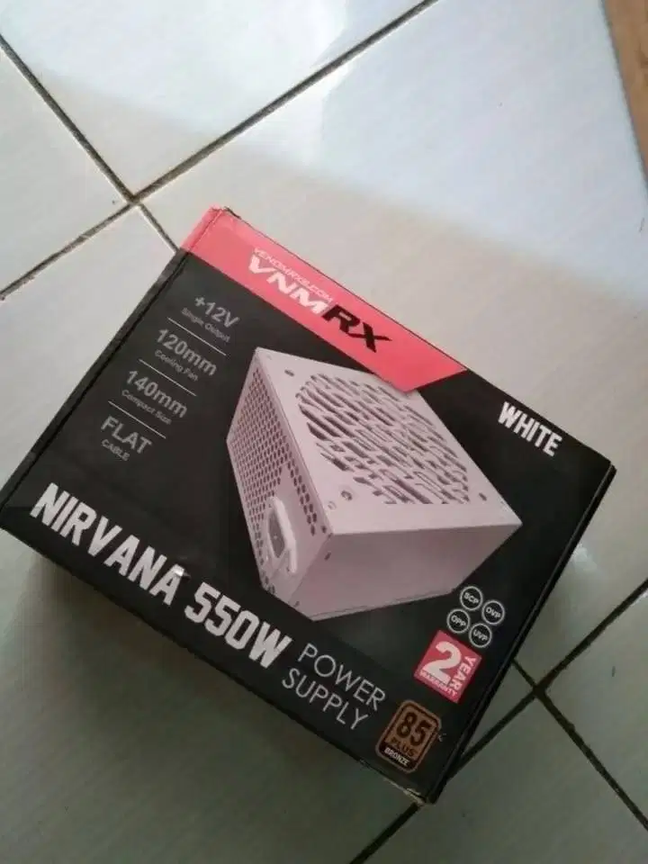 POWER SUPPLY PC / PSU PC 550Watt 85+ White VRX